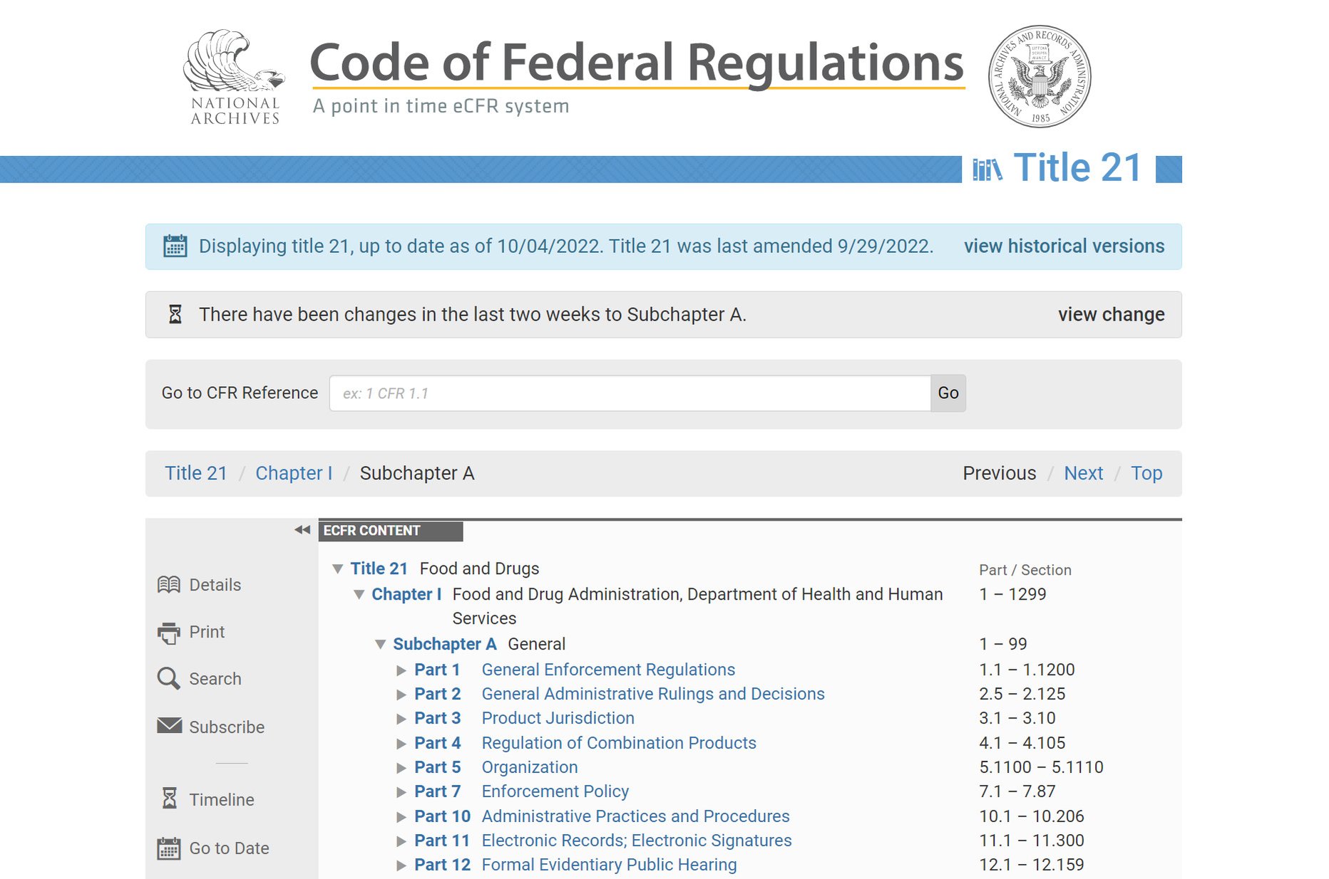 Code of Federal Regulations - Parts - 21 CFR Part 11 compliance checklist does your system comply - QbD